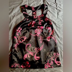 Andrew & Co Sz Small Polyester Tank Top